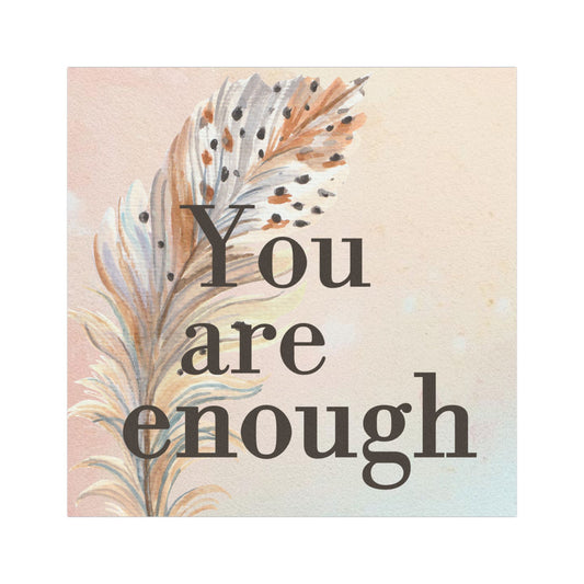 Inspirational Car Magnets - 'You Are Enough' Design - You Are Enough Magnet