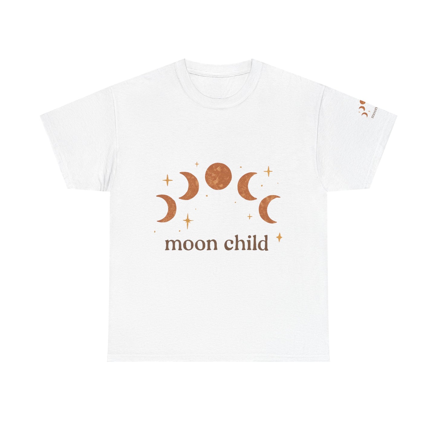 Moon Child T-Shirt — Celestial Phases Graphic Tee