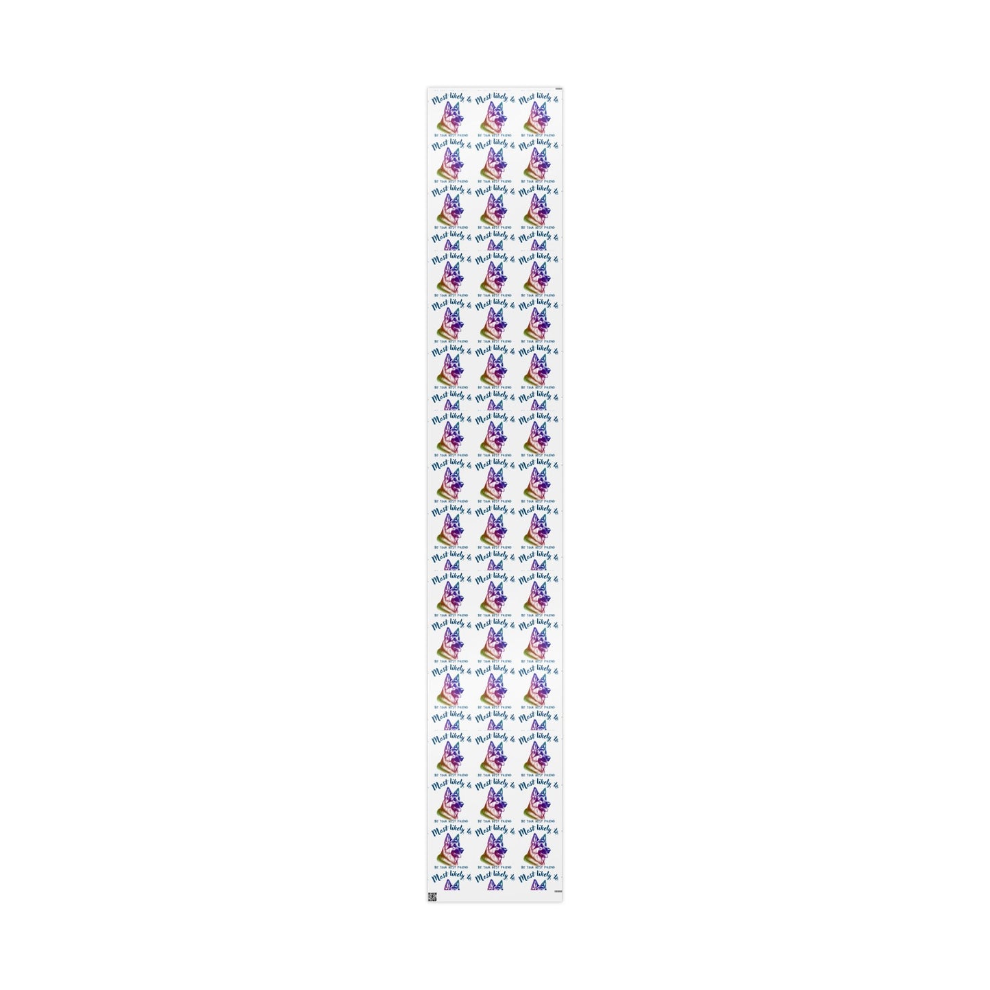 Colorful Pet-Themed Wrapping Paper, Most Likely to Be Your Best Friend Gift Wrap, Dog Lover Gift Wrap, Birthday, Pet Adoption, Holiday [...]