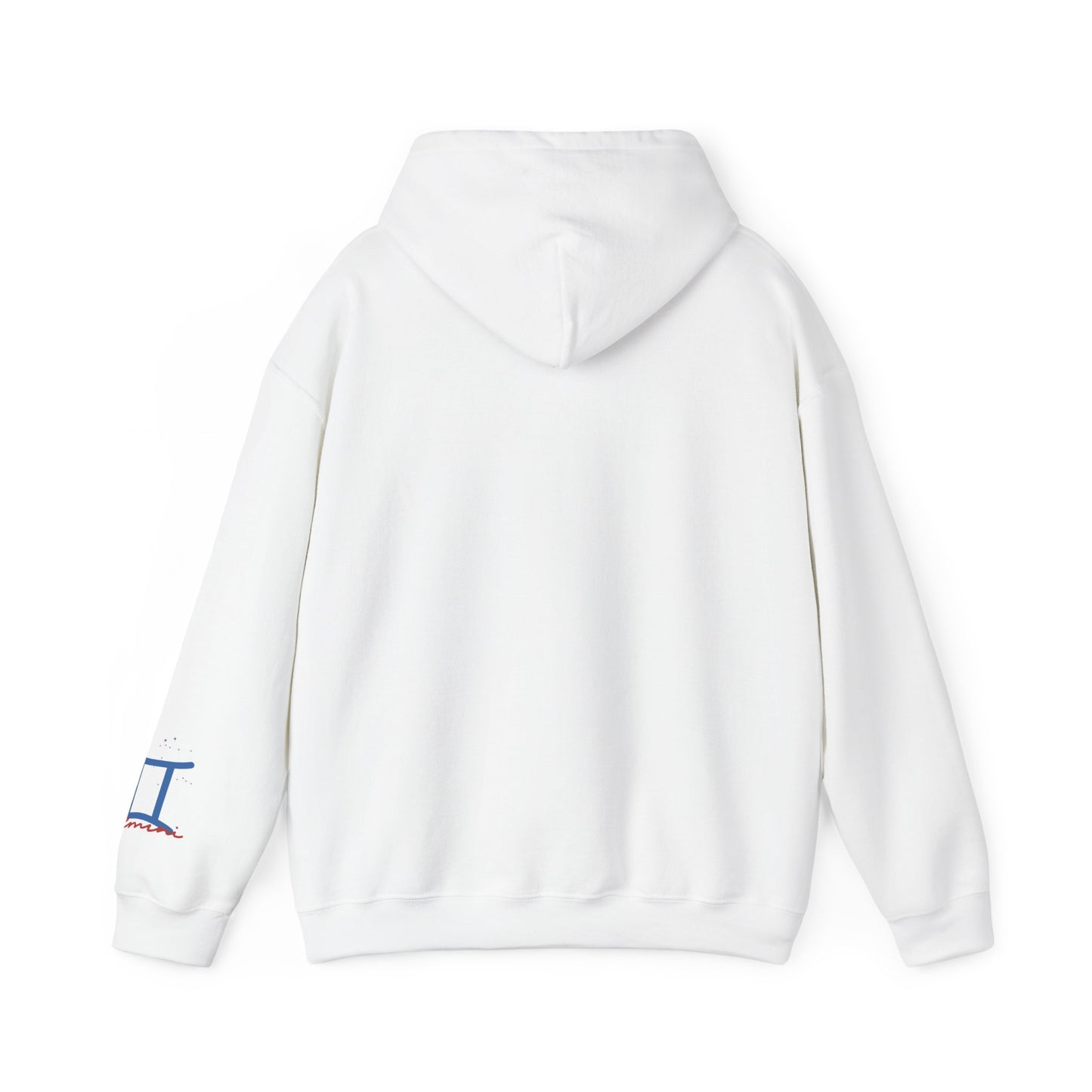 Gemini Zodiac Hoodie – Minimal Astrological Sign Hooded Sweatshirt
