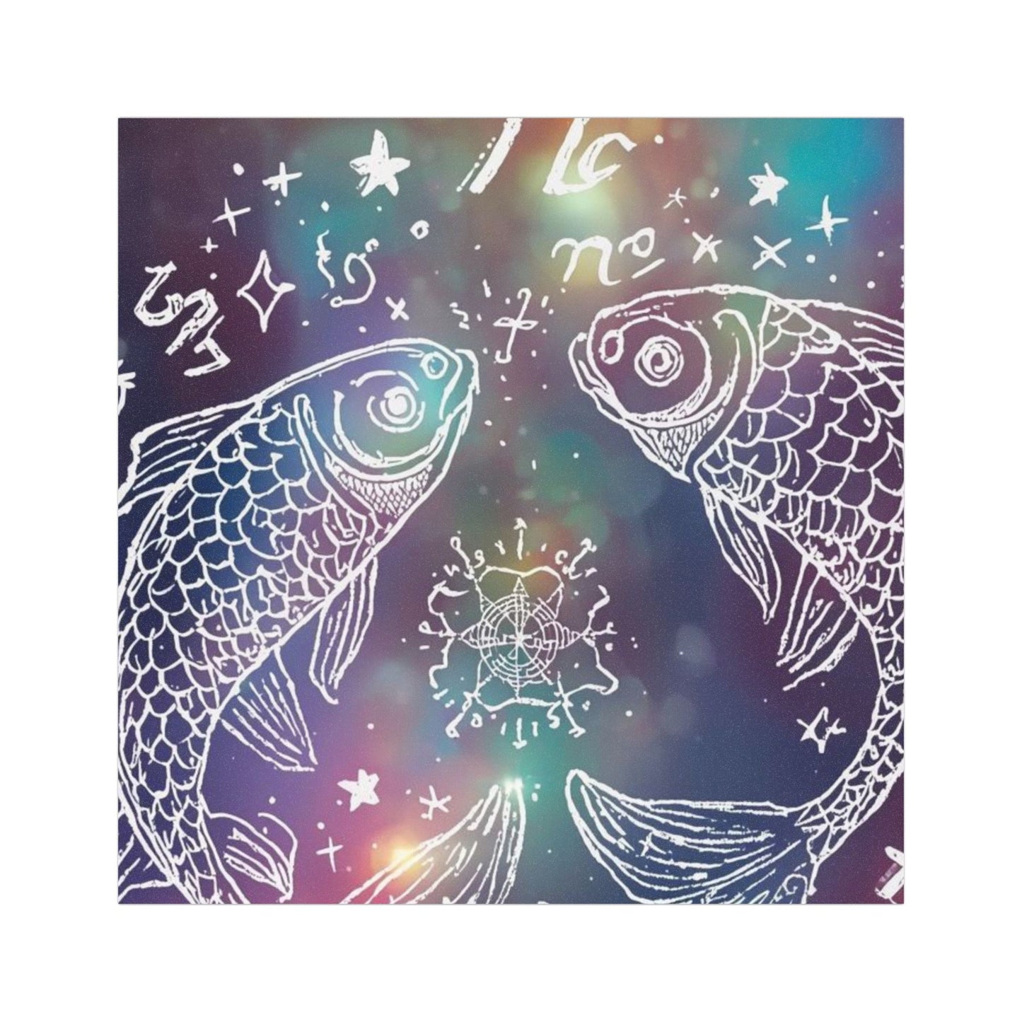 Astrological Koi Fish Car Magnet Set, Pisces Car Magnet