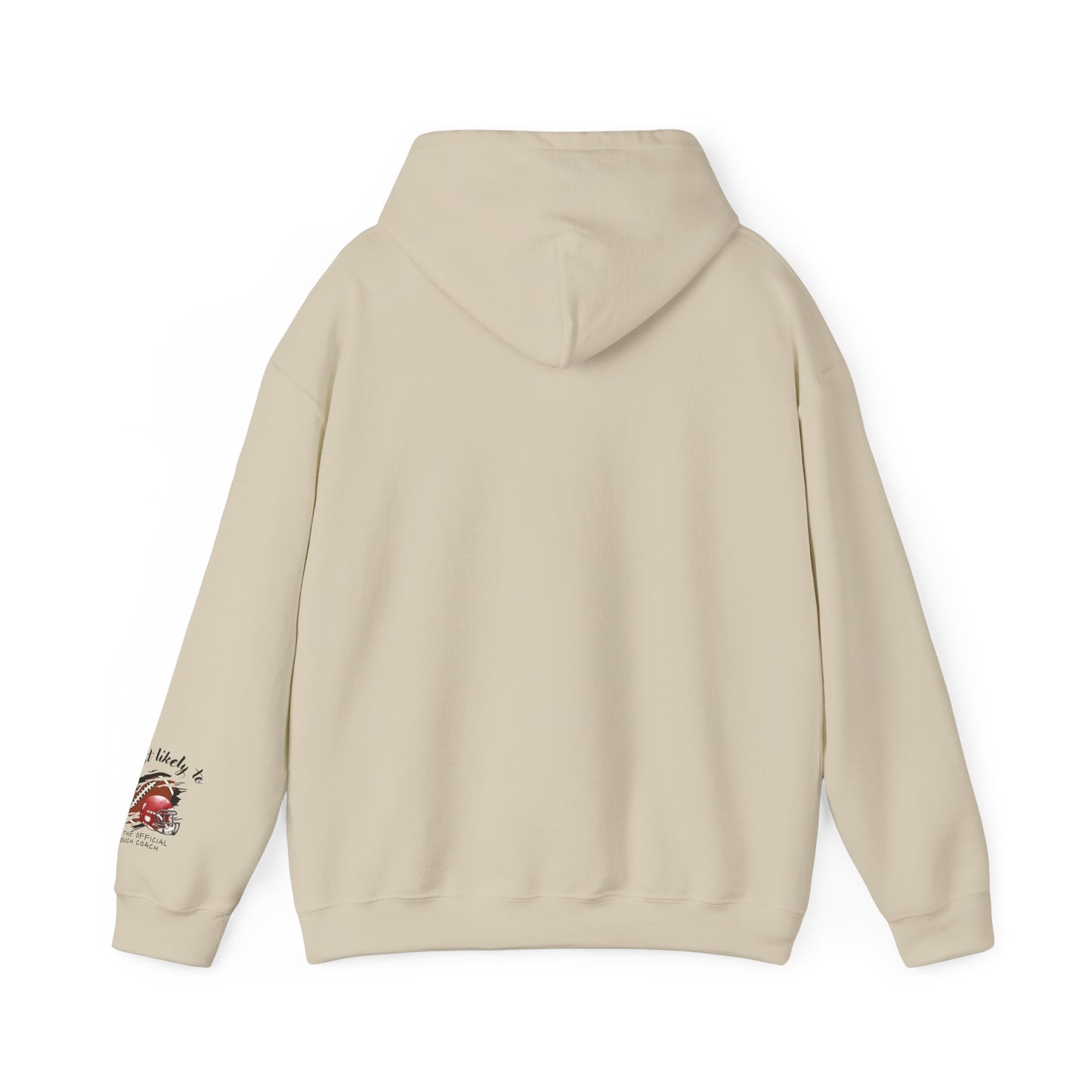 Football 'Most Likely To Be The Official Couch Coach' Hoodie
