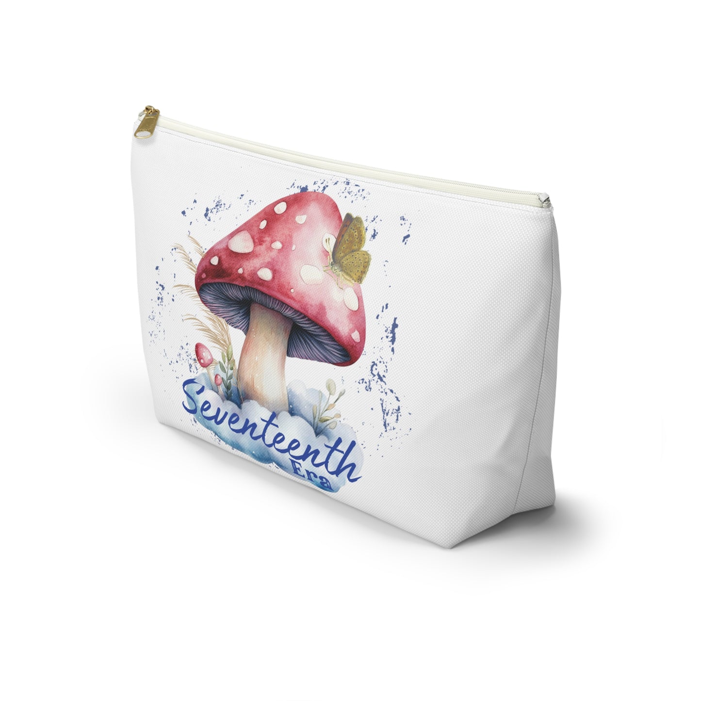 Whimsical Mushroom Accessory Pouch | Eco-Friendly Makeup Bag, Travel Organizer, Gift for Nature Lovers, Fun Storage Solution, [...]