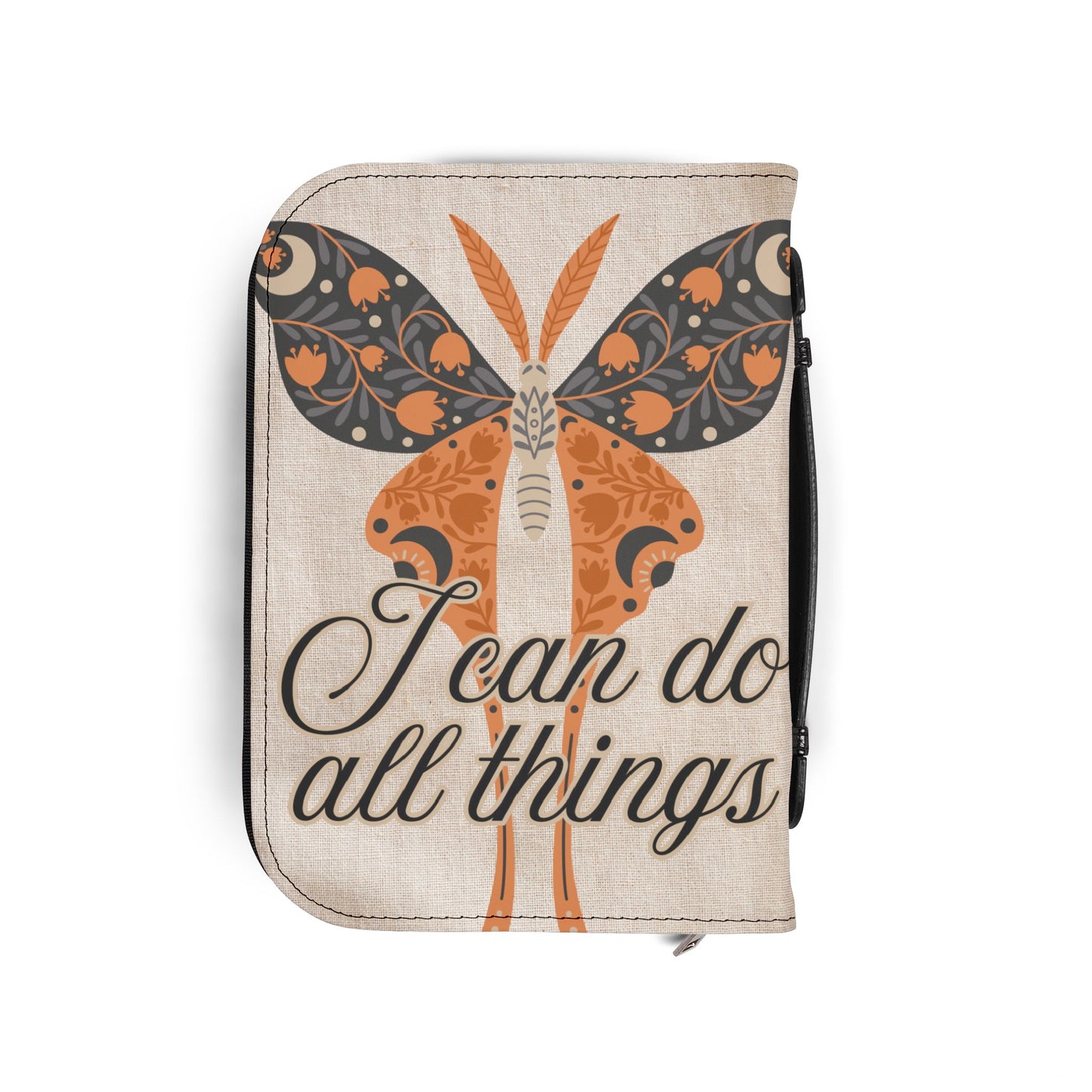 Inspirational Butterfly Bible Cover, Christian Gift, Faith-Based Journal, Motivational Prayer Book, Unique Religious Accessory