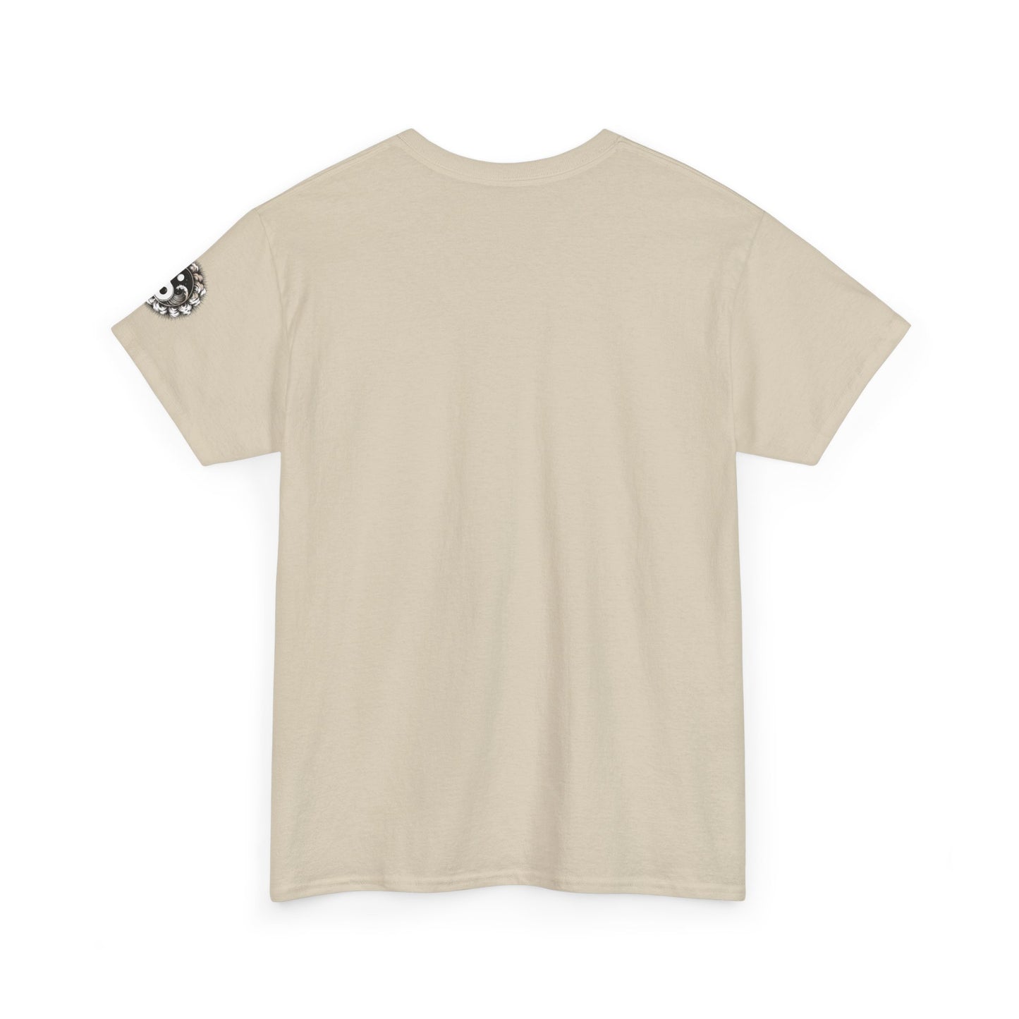 Yin Yang Floral Tee — Balanced Harmony Graphic T-Shirt