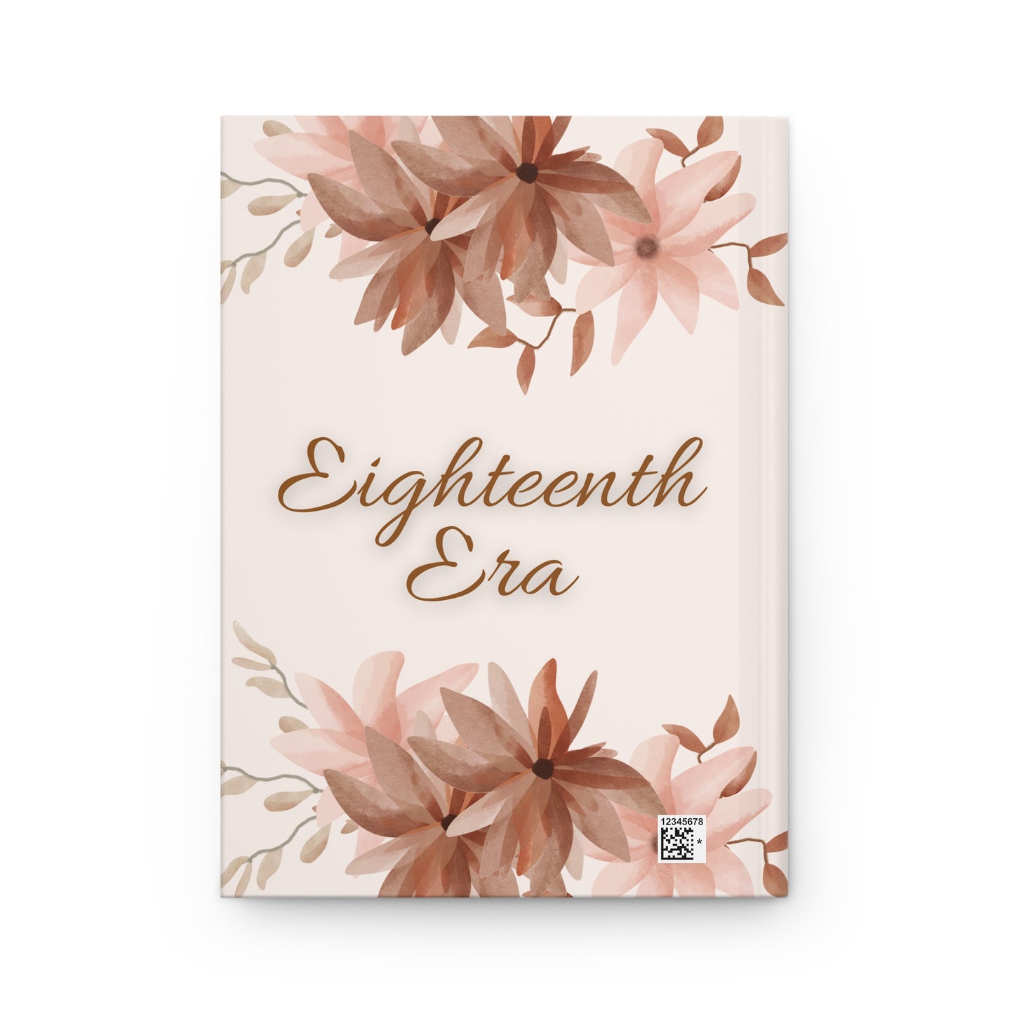 Personalize, Eighteenth Era Floral Hardcover Journal, 18th Era Journal