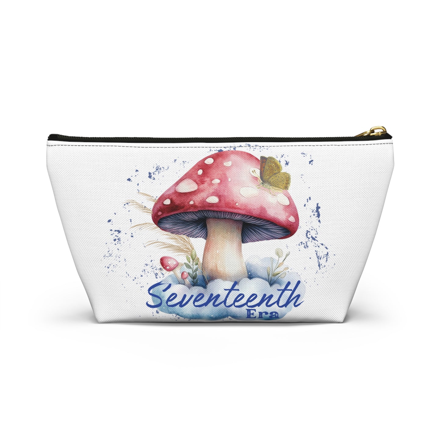 Whimsical Mushroom Accessory Pouch | Eco-Friendly Makeup Bag, Travel Organizer, Gift for Nature Lovers, Fun Storage Solution, [...]