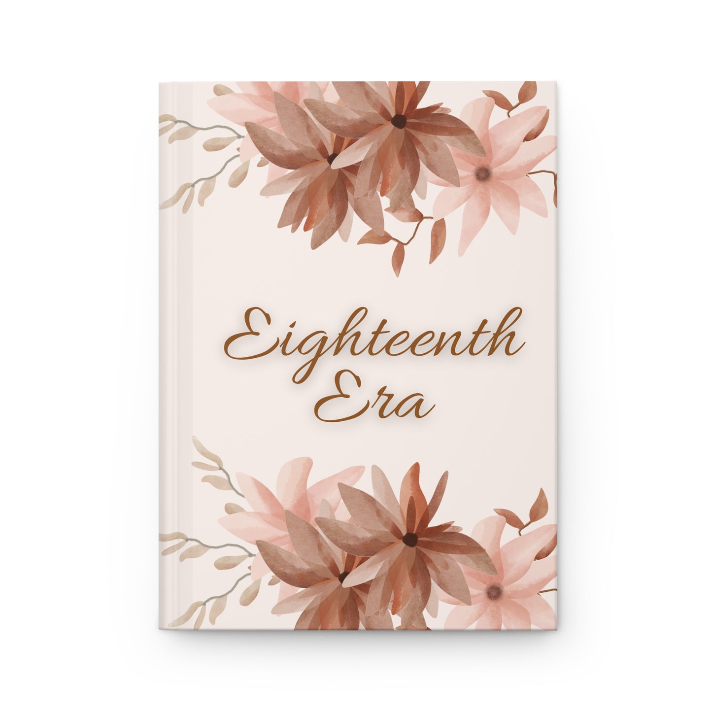 Personalize, Eighteenth Era Floral Hardcover Journal, 18th Era Journal