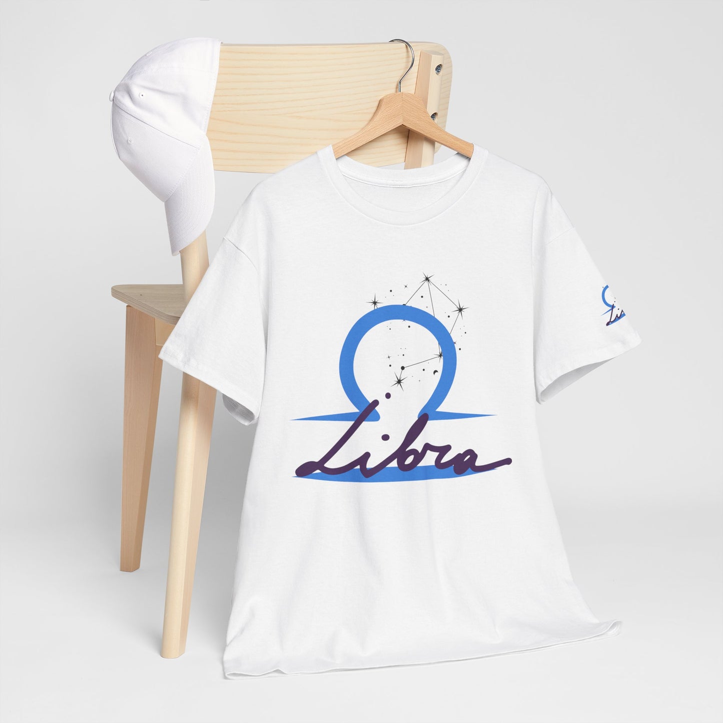 Libra Zodiac T-Shirt – Blue Libra Constellation Tee