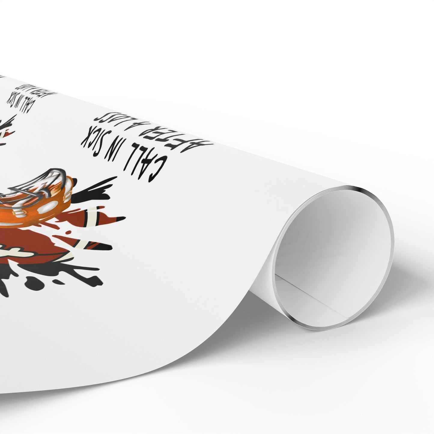 Football-Themed Wrapping Paper, Football paper, Gift Wrap for Him, Most Likely to Call in Sick After a Loss, Perfect for Sports Fans, Gift Wrap for Birthdays, Holidays, [...]