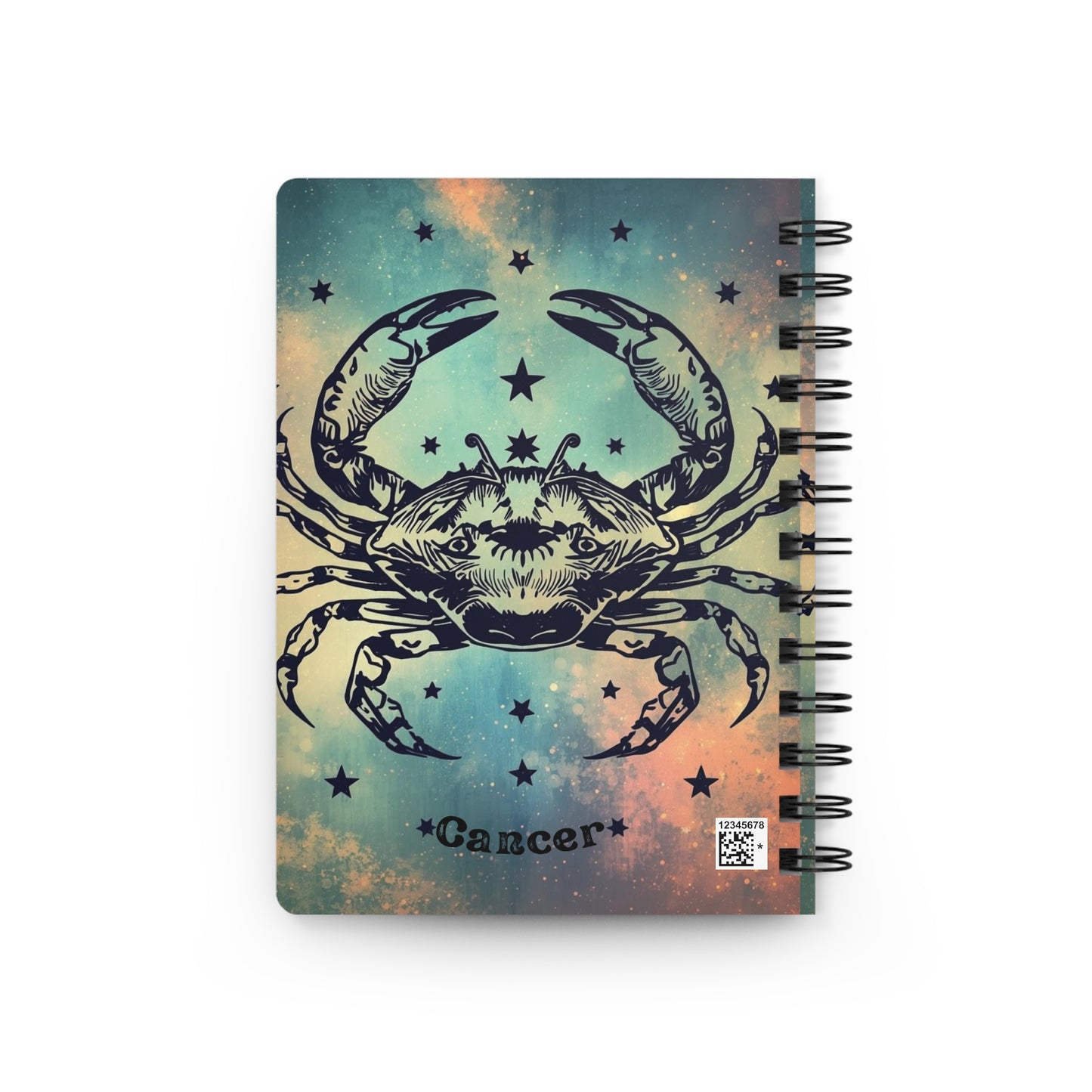 Astrology Crab Spiral Bound Journal - Ideal for Cancer Zodiac Lovers