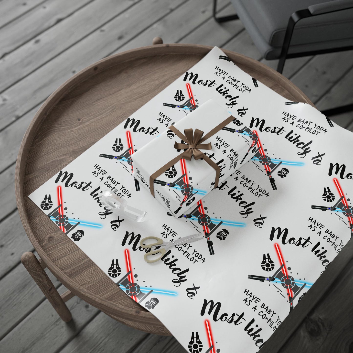 Fun Airplane Themed Wrapping Paper | Gift Wrap for Travel Lovers | Most Likely to Have Baby Tada as Co-Pilot | Unique Party Supplies, [...]