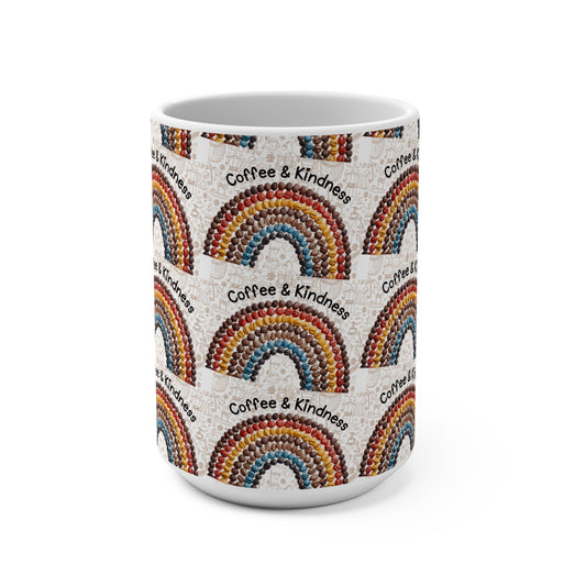 Rainbow Coffee & Kindness Mug