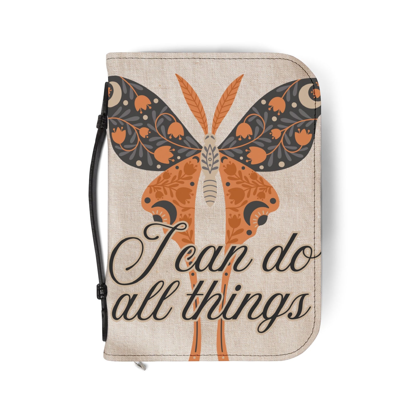 Inspirational Butterfly Bible Cover, Christian Gift, Faith-Based Journal, Motivational Prayer Book, Unique Religious Accessory