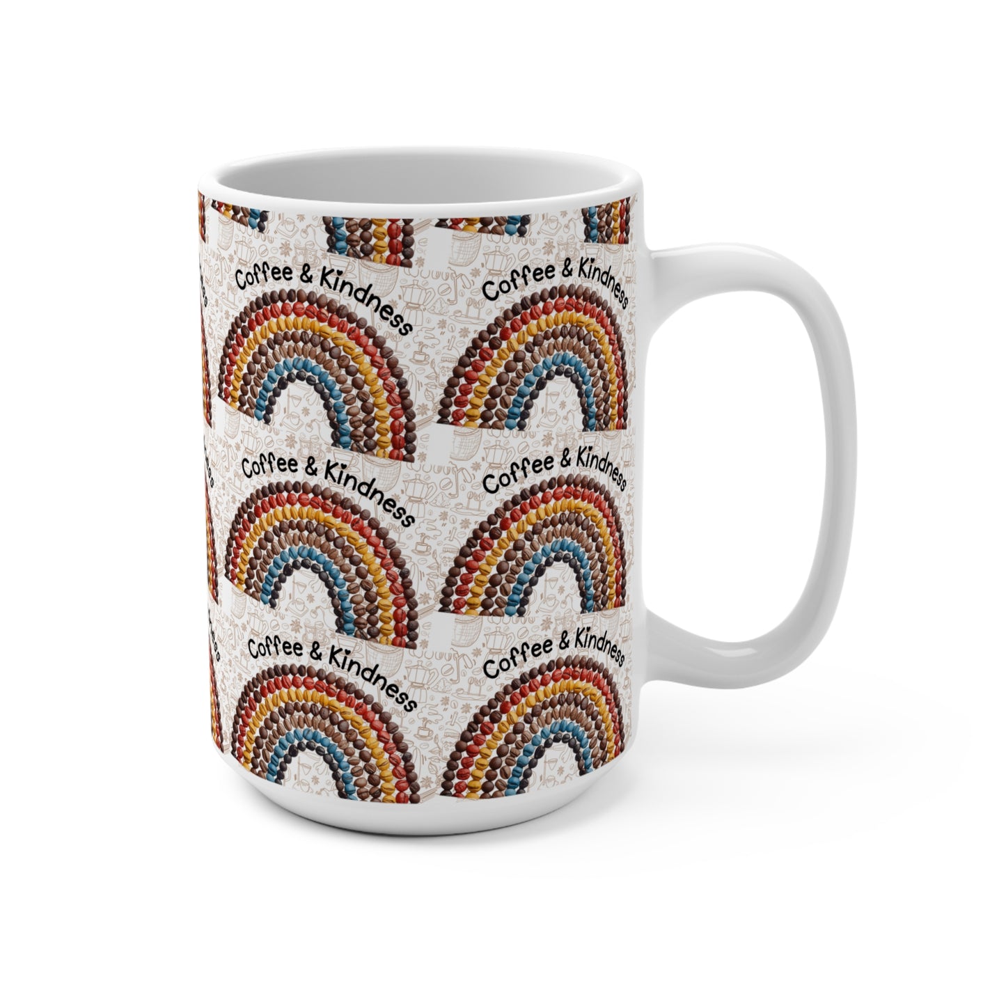 Rainbow Coffee & Kindness Mug