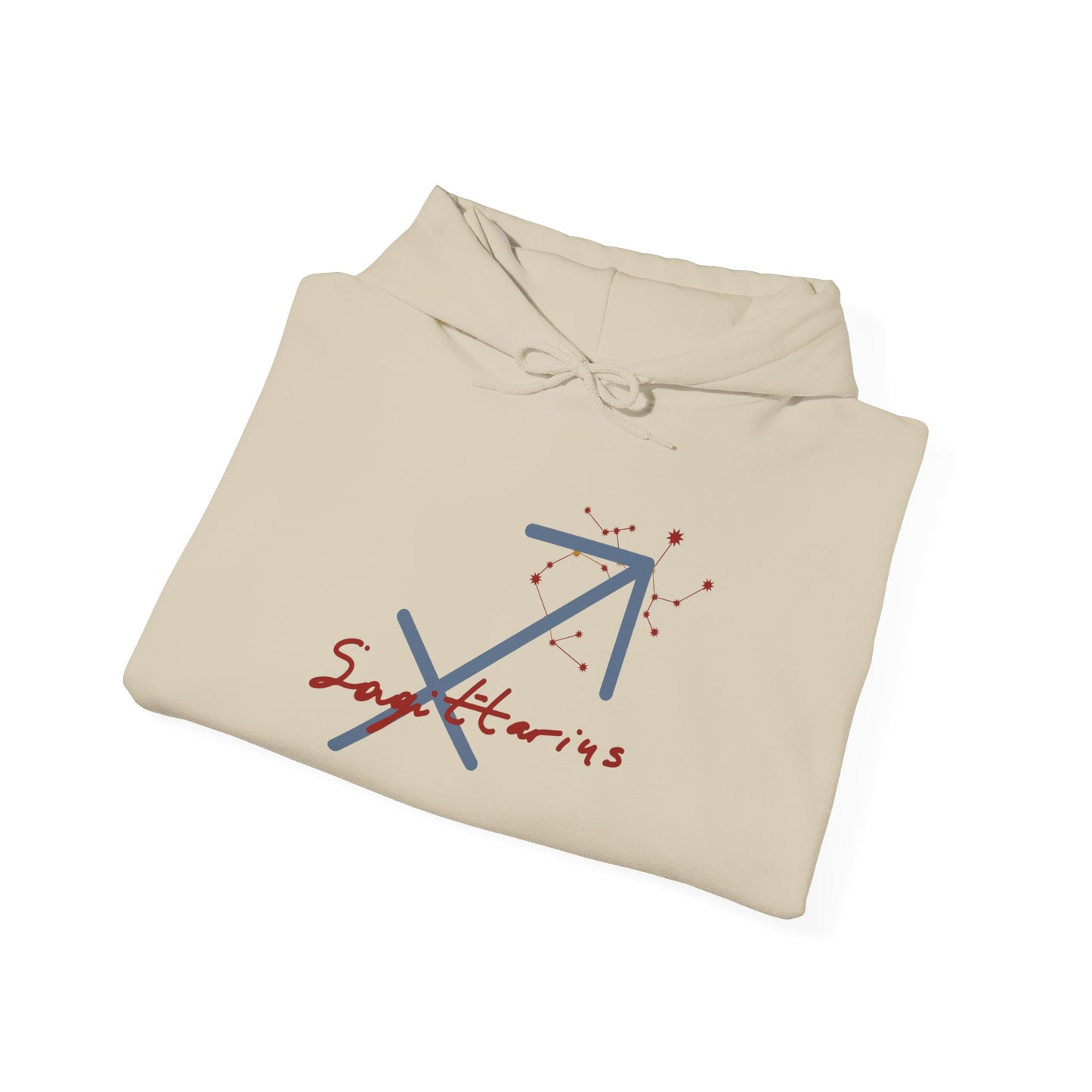 Sagittarius Zodiac Hoodie — Minimal Archer Constellation Graphic