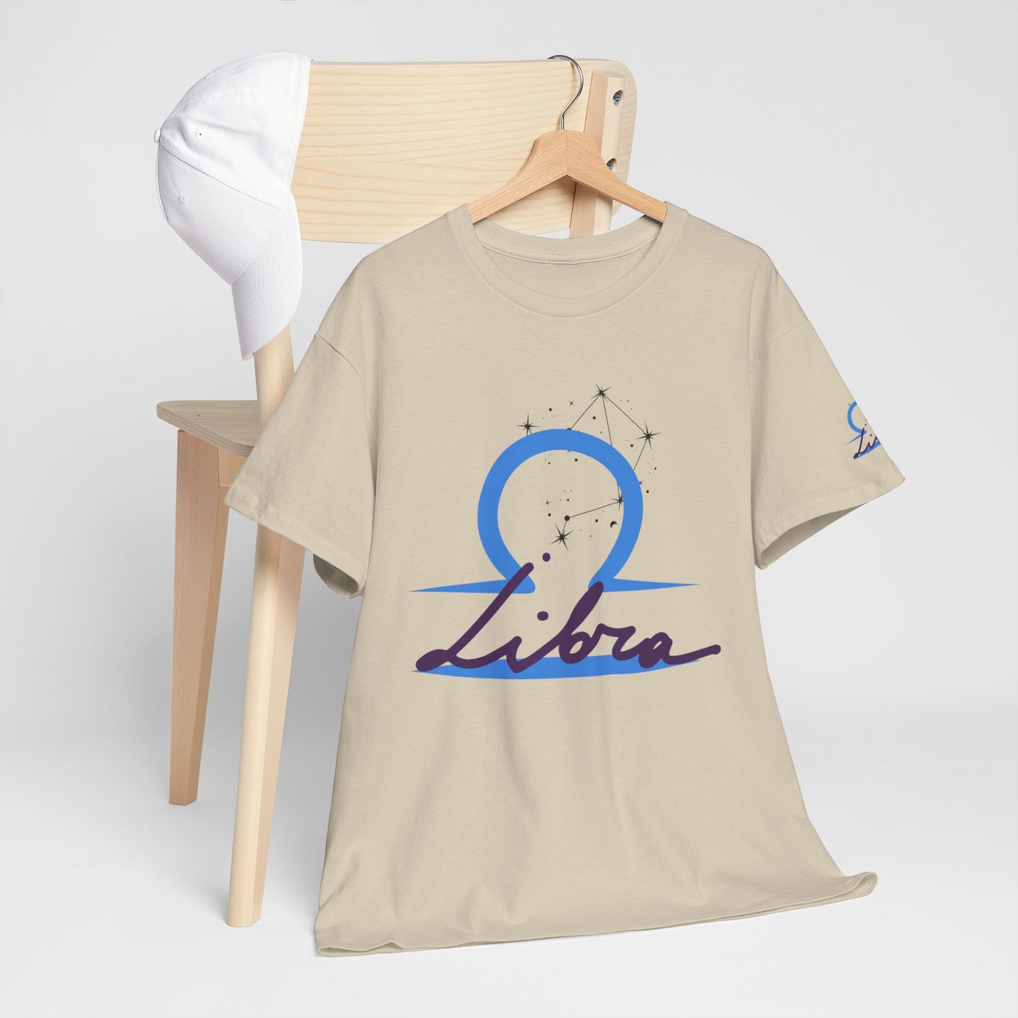 Libra Zodiac T-Shirt – Blue Libra Constellation Tee