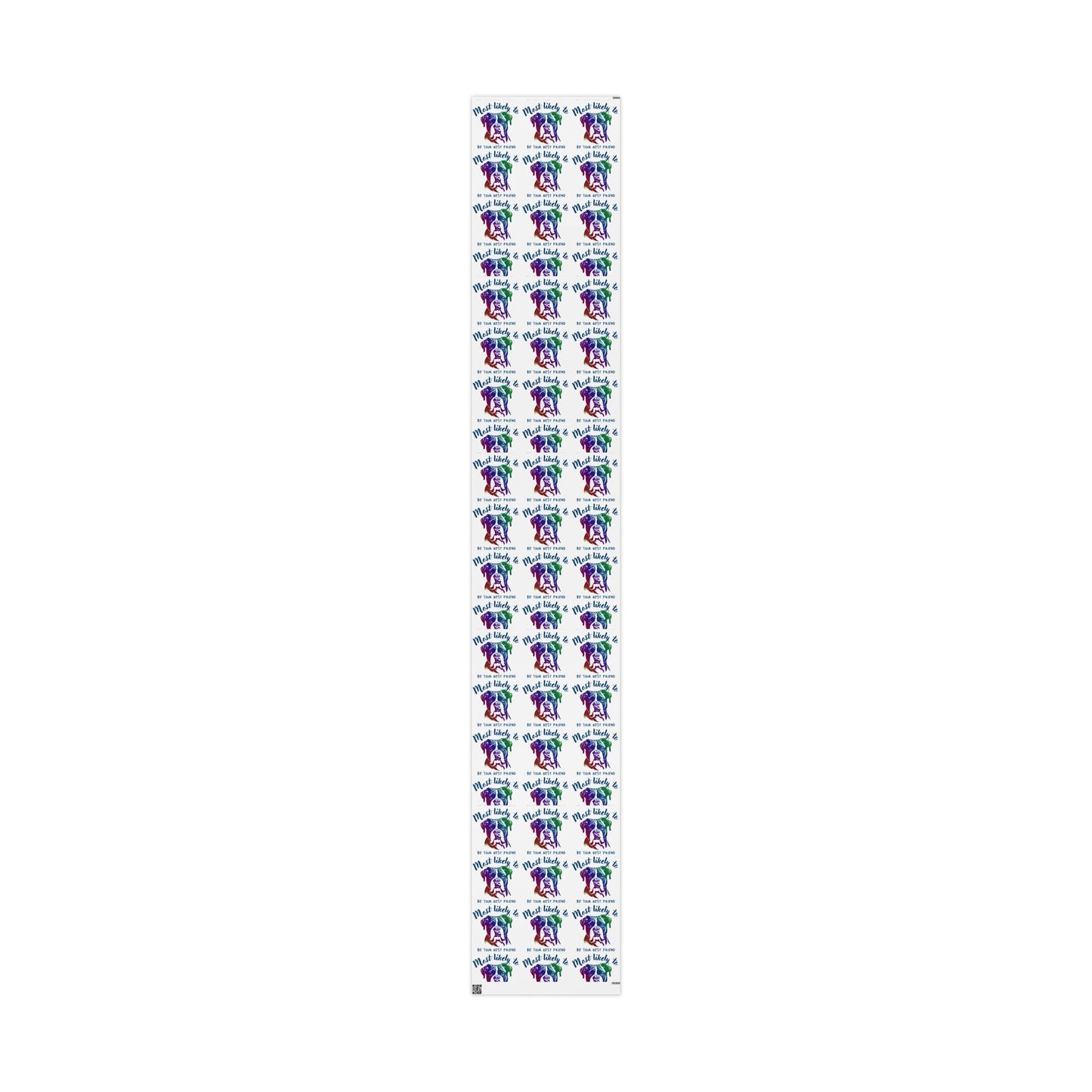 Boxer Wrapping Paper, Dog wrapping Paper, Whimsical Pet-Themed Wrapping Paper for Gifts, Colorful Dog Lover Gift Wrap, Unique Birthday Wrap, Fun Animal Print Paper, Most Likely [...]