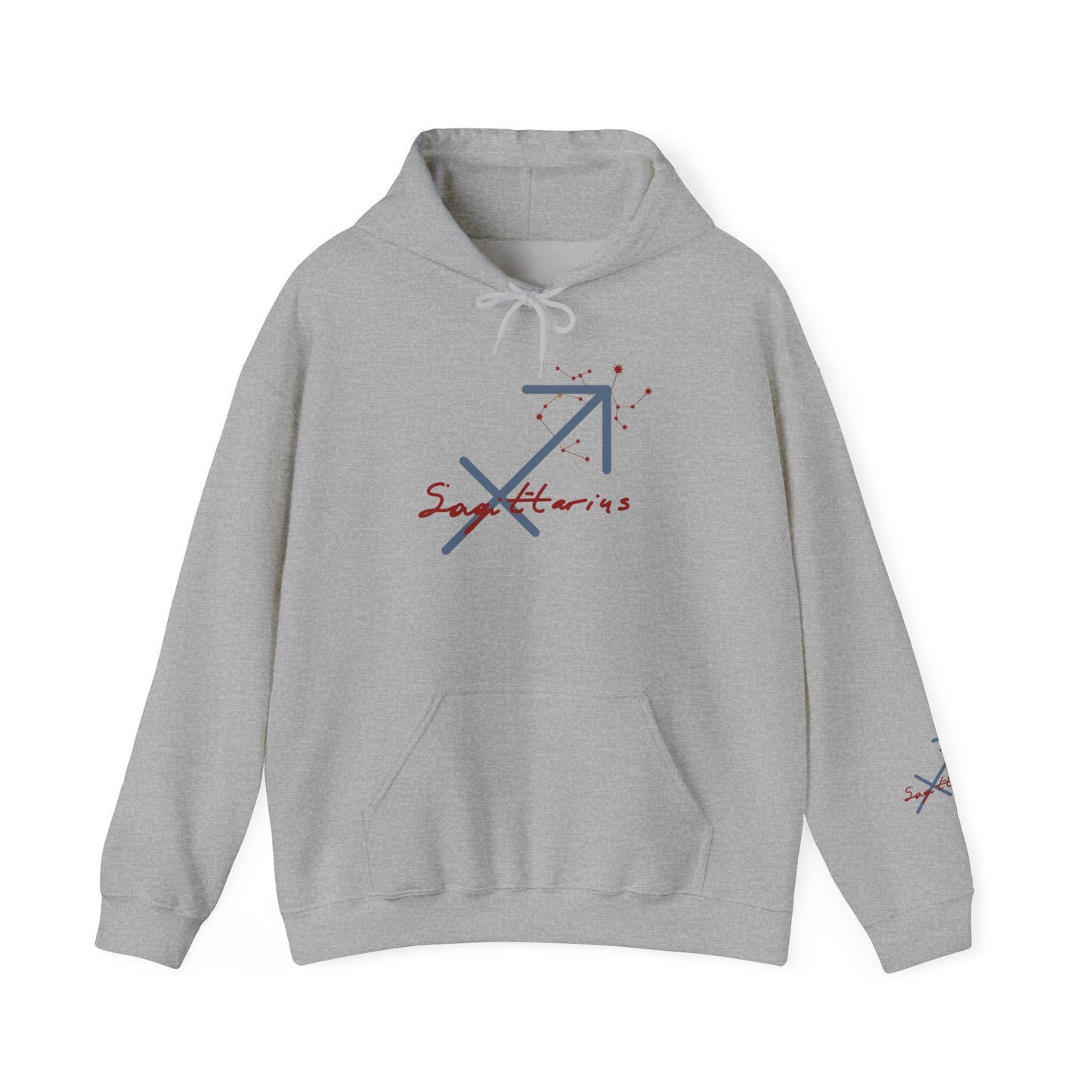 Sagittarius Zodiac Hoodie — Minimal Archer Constellation Graphic