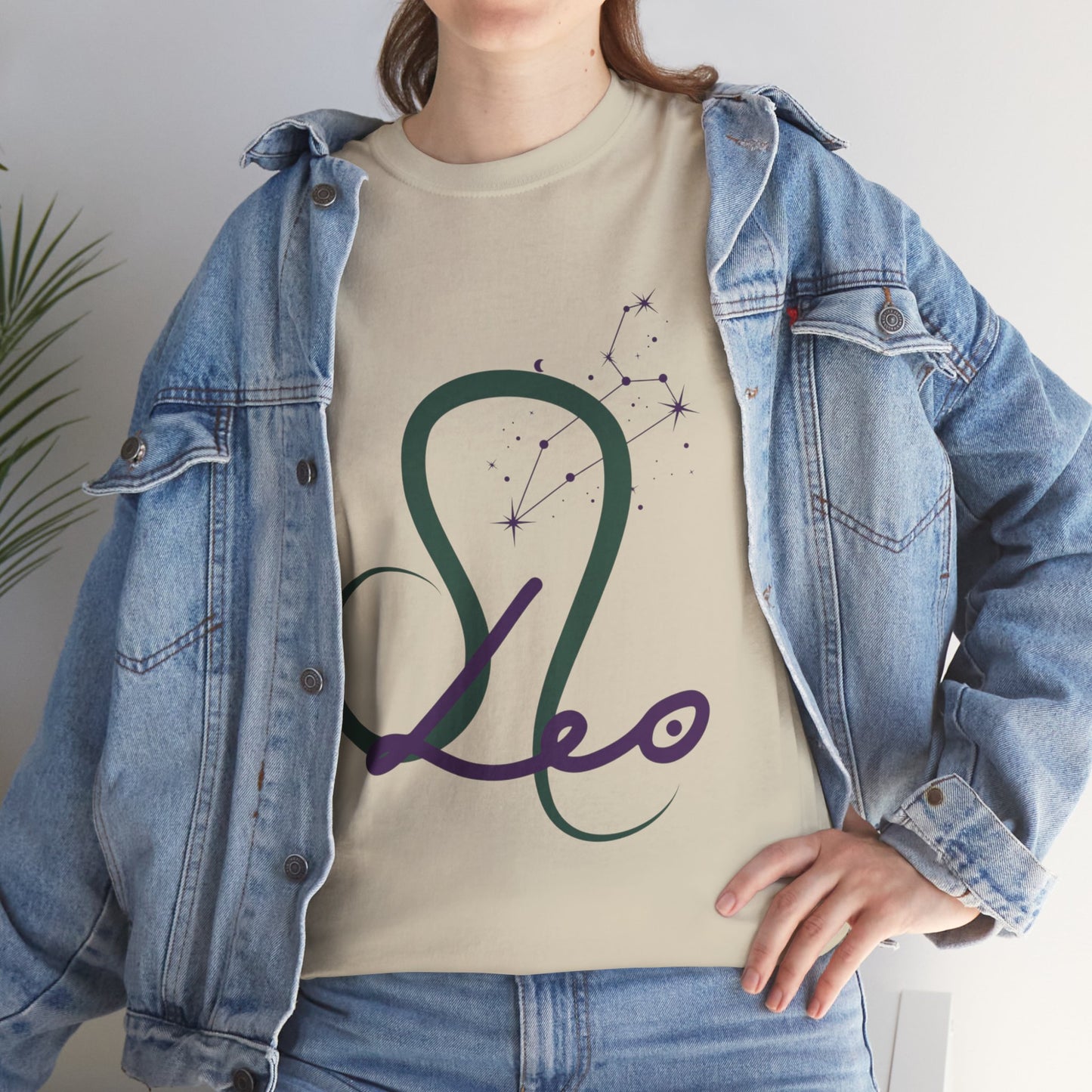 Leo Zodiac T-Shirt – Elegant Leo Constellation Tee