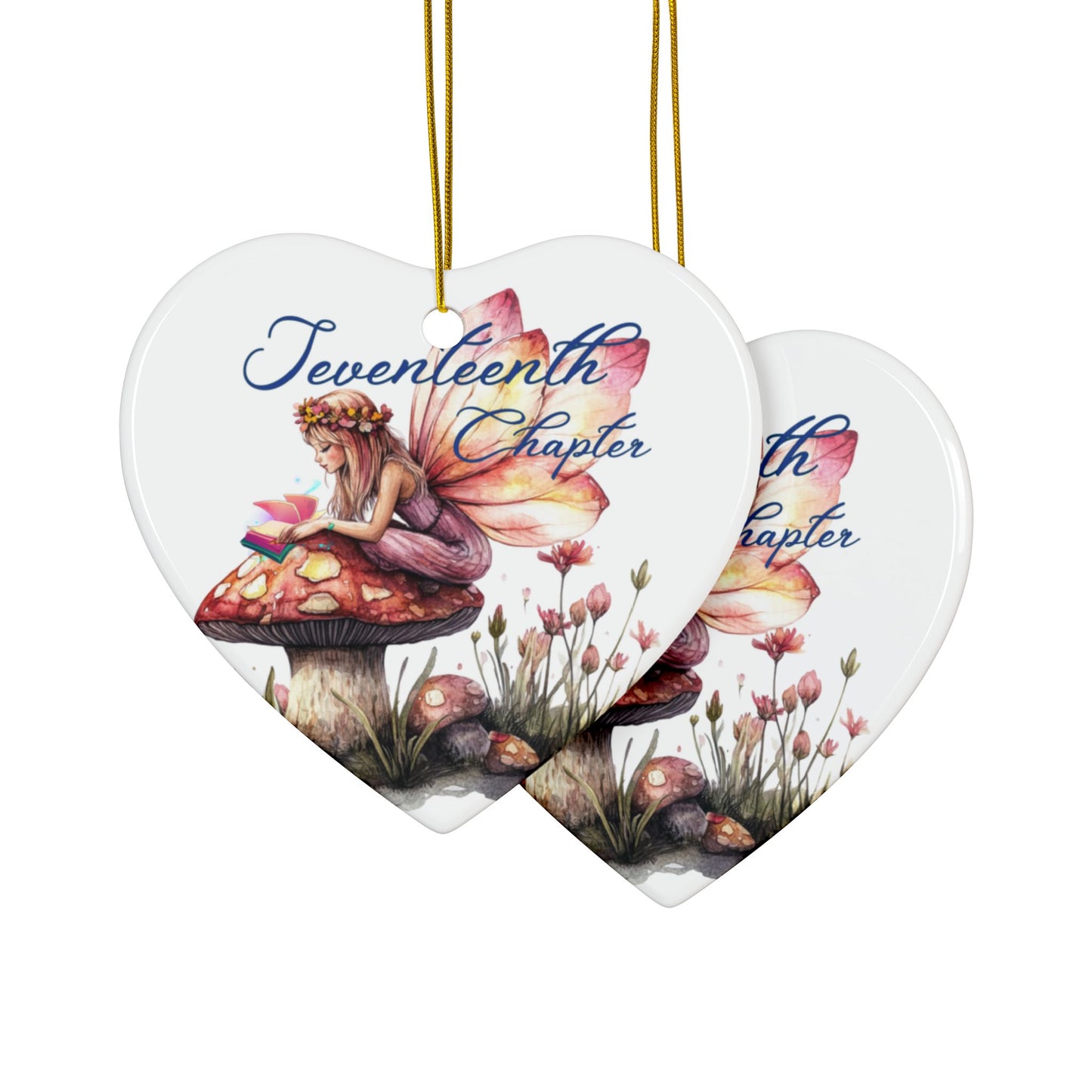 17 Chapter Ornament, Chapter 17, Era 17, 17th Birthday, Birthday Gift, Enchanting Fairy Tale Ceramic Ornaments, Magical Decor for Holidays & Gifts, 2-Sided Design, Perfect for Christmas, Chapter [...]