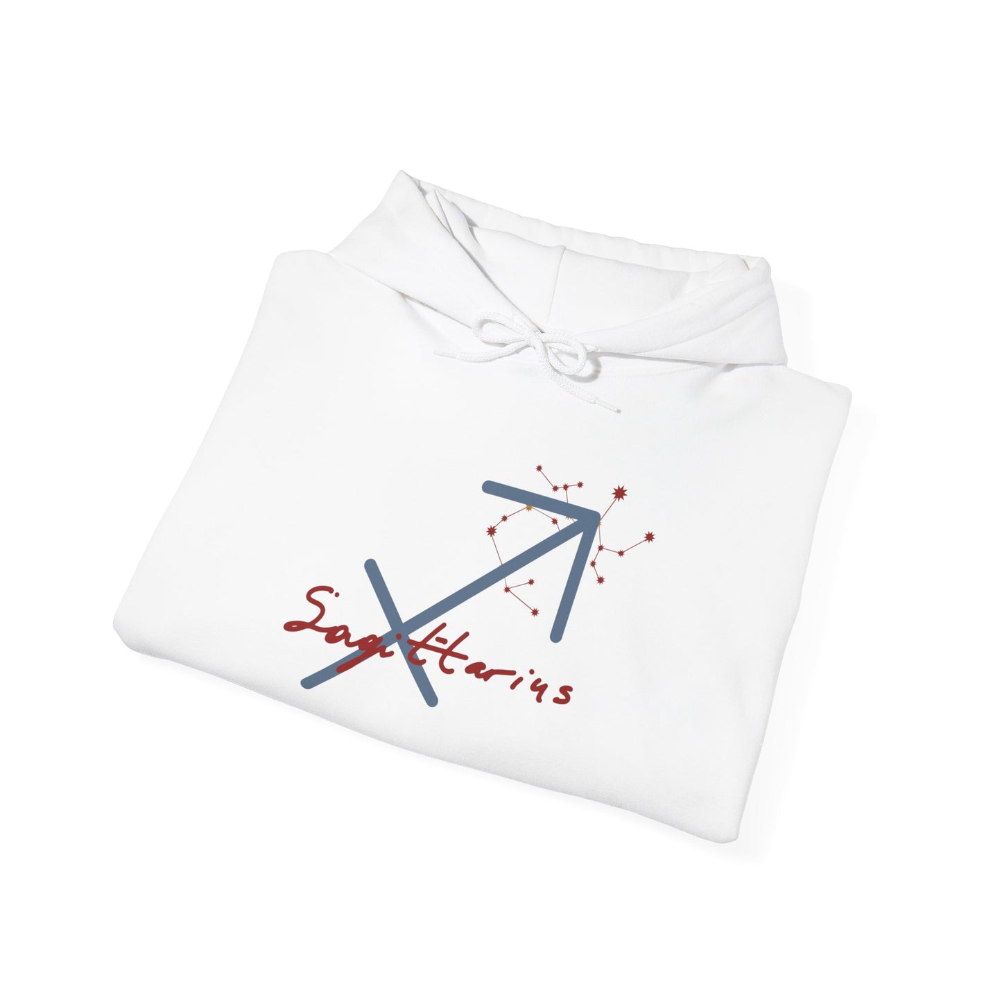 Sagittarius Zodiac Hoodie — Minimal Archer Constellation Graphic
