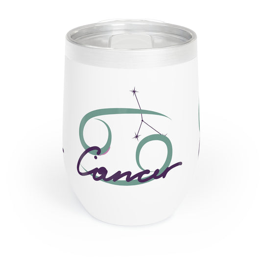 Cancer Chill Wine Tumbler