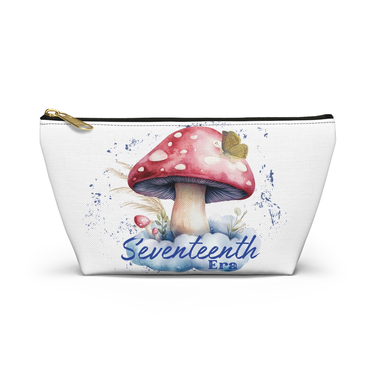 Whimsical Mushroom Accessory Pouch | Eco-Friendly Makeup Bag, Travel Organizer, Gift for Nature Lovers, Fun Storage Solution, [...]