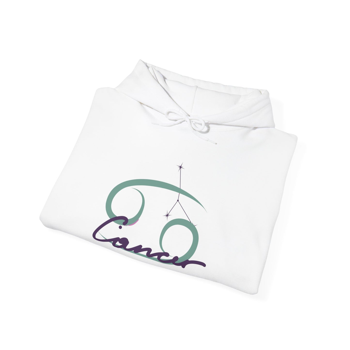 Cancer Zodiac Hoodie – Minimal Astrological Sign Pullover (June–July)