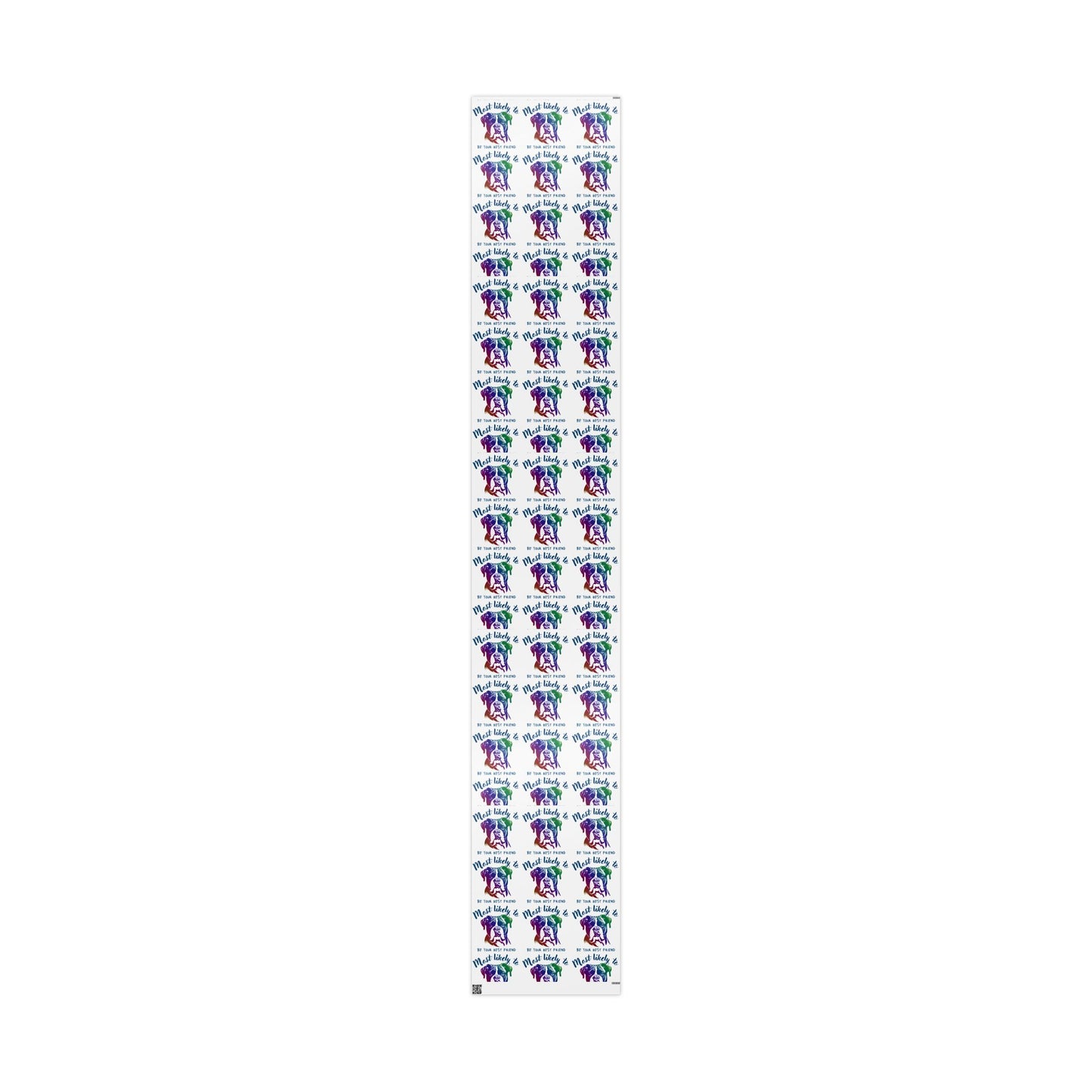 Boxer Wrapping Paper, Dog wrapping Paper, Whimsical Pet-Themed Wrapping Paper for Gifts, Colorful Dog Lover Gift Wrap, Unique Birthday Wrap, Fun Animal Print Paper, Most Likely [...]