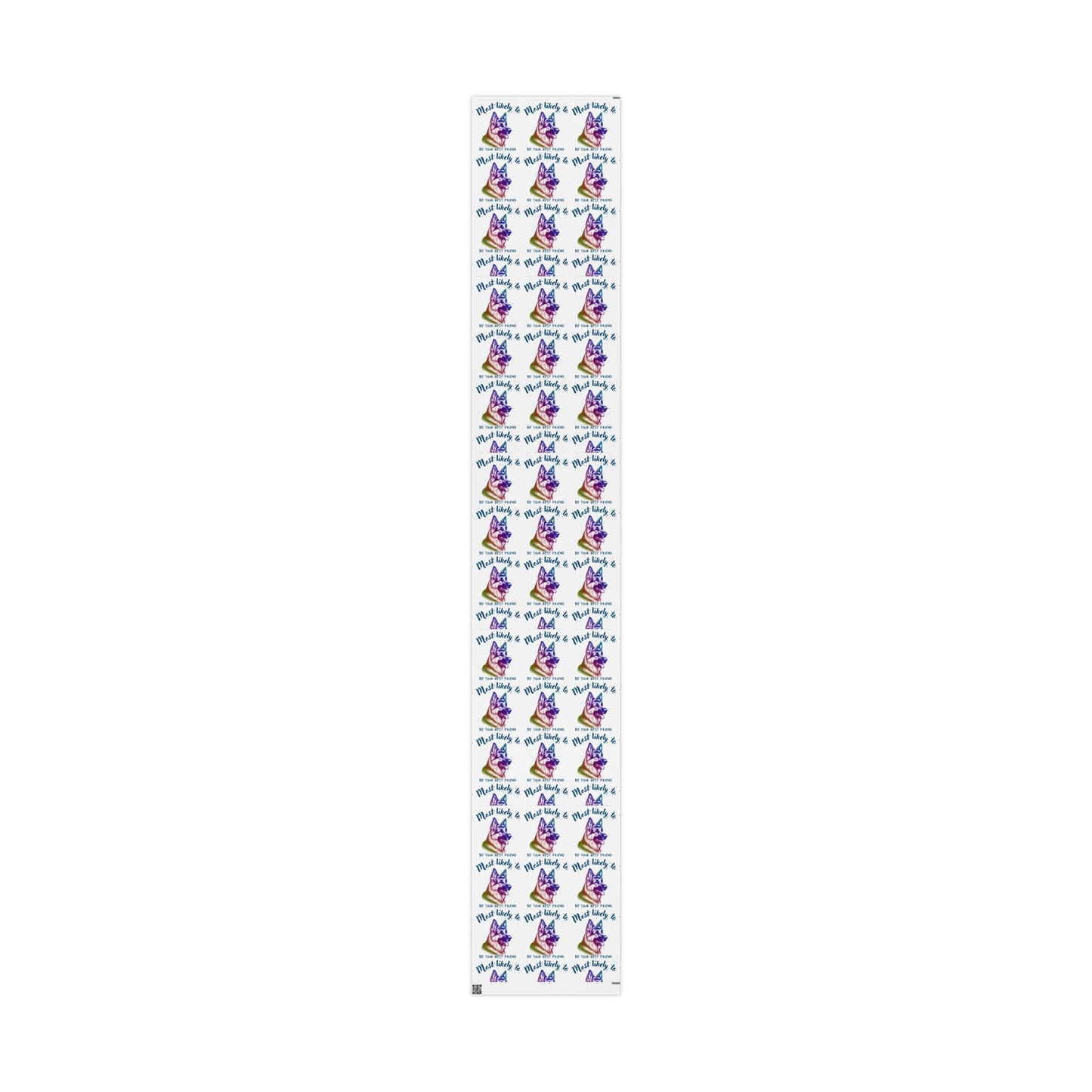 Colorful Pet-Themed Wrapping Paper, Most Likely to Be Your Best Friend Gift Wrap, Dog Lover Gift Wrap, Birthday, Pet Adoption, Holiday [...]