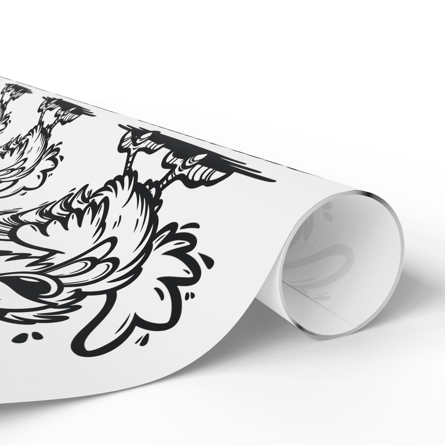 Charming Chicken Wrapping Paper - Whimsical Gift Wrap for Special Occasions, Holidays, Parties, Unique Packaging, Farmhouse Decor