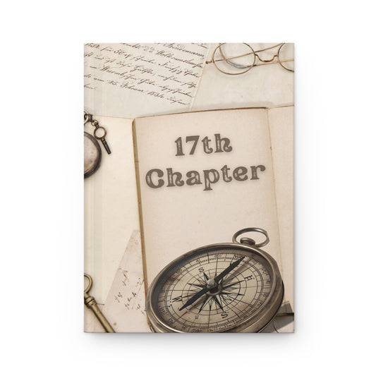 Personalize, Adventure Journal: 17th Chapter Design, Seventeenth Chapter Journal For Him, 17th Chapter For Him