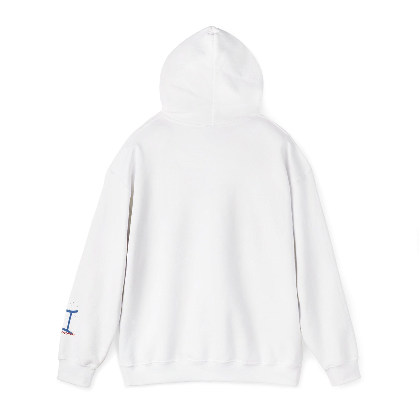 Gemini Zodiac Hoodie – Minimal Astrological Sign Hooded Sweatshirt