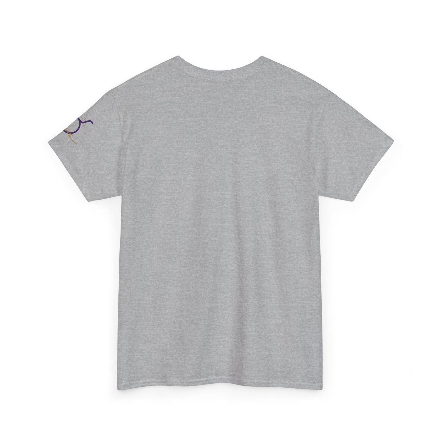 Taurus Zodiac T‑Shirt – Gold Script Constellation Tee