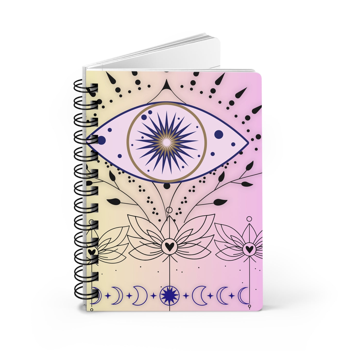 Mystical Spiral Bound Journal for Creative Souls