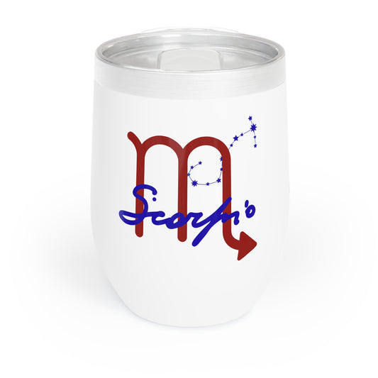 Scorpio Chill Wine Tumbler
