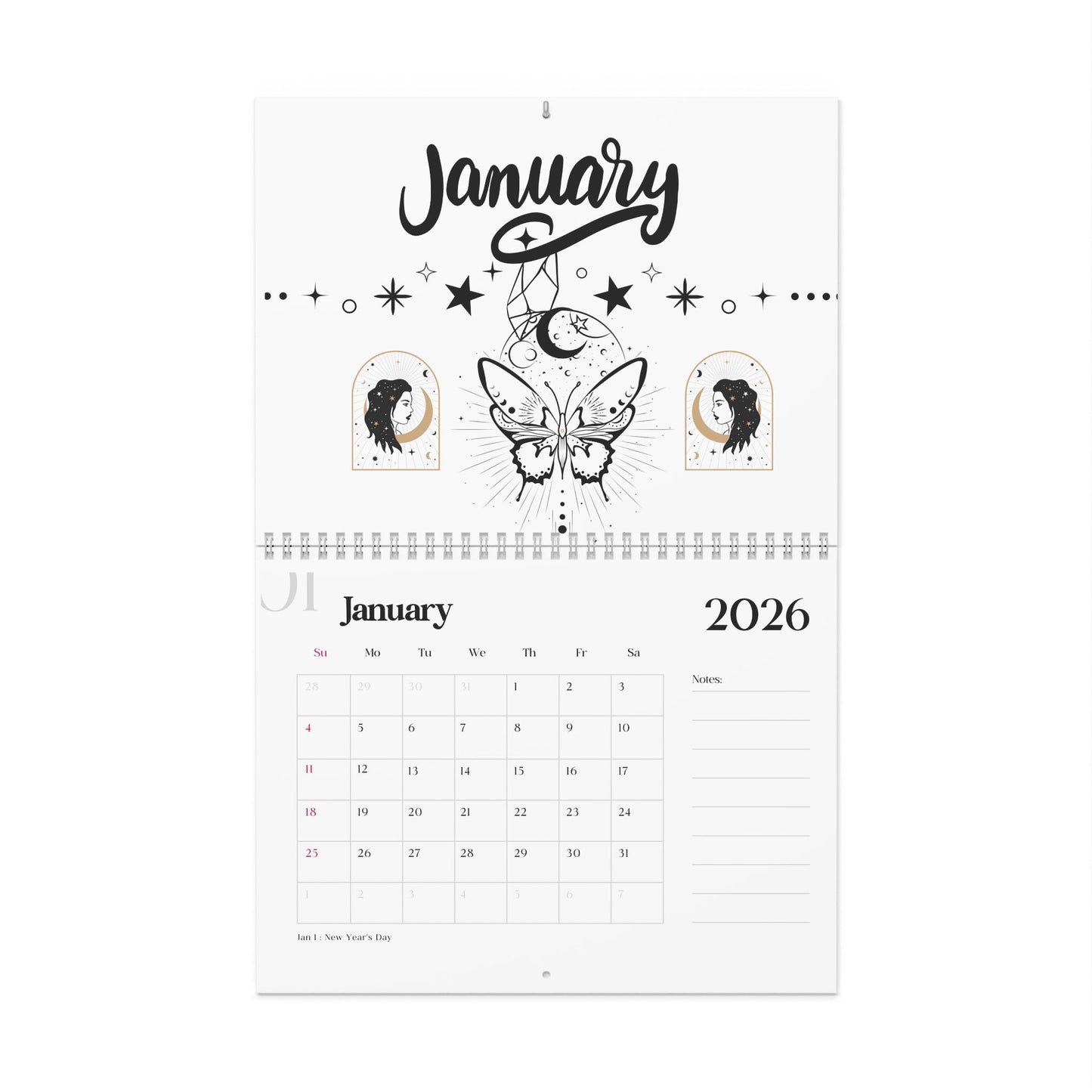 Celestial Wall Calendar