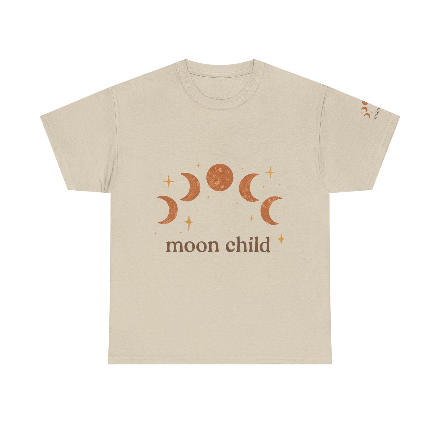 Moon Child T-Shirt — Celestial Phases Graphic Tee