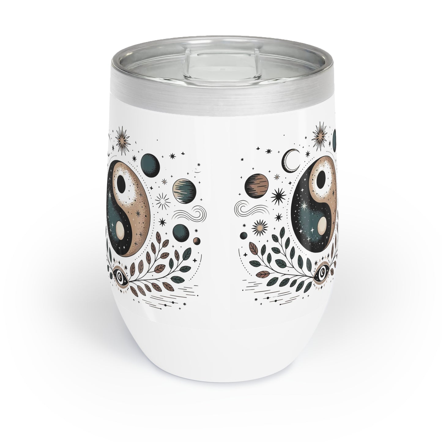Moon Yin Yang Chill Wine Tumbler
