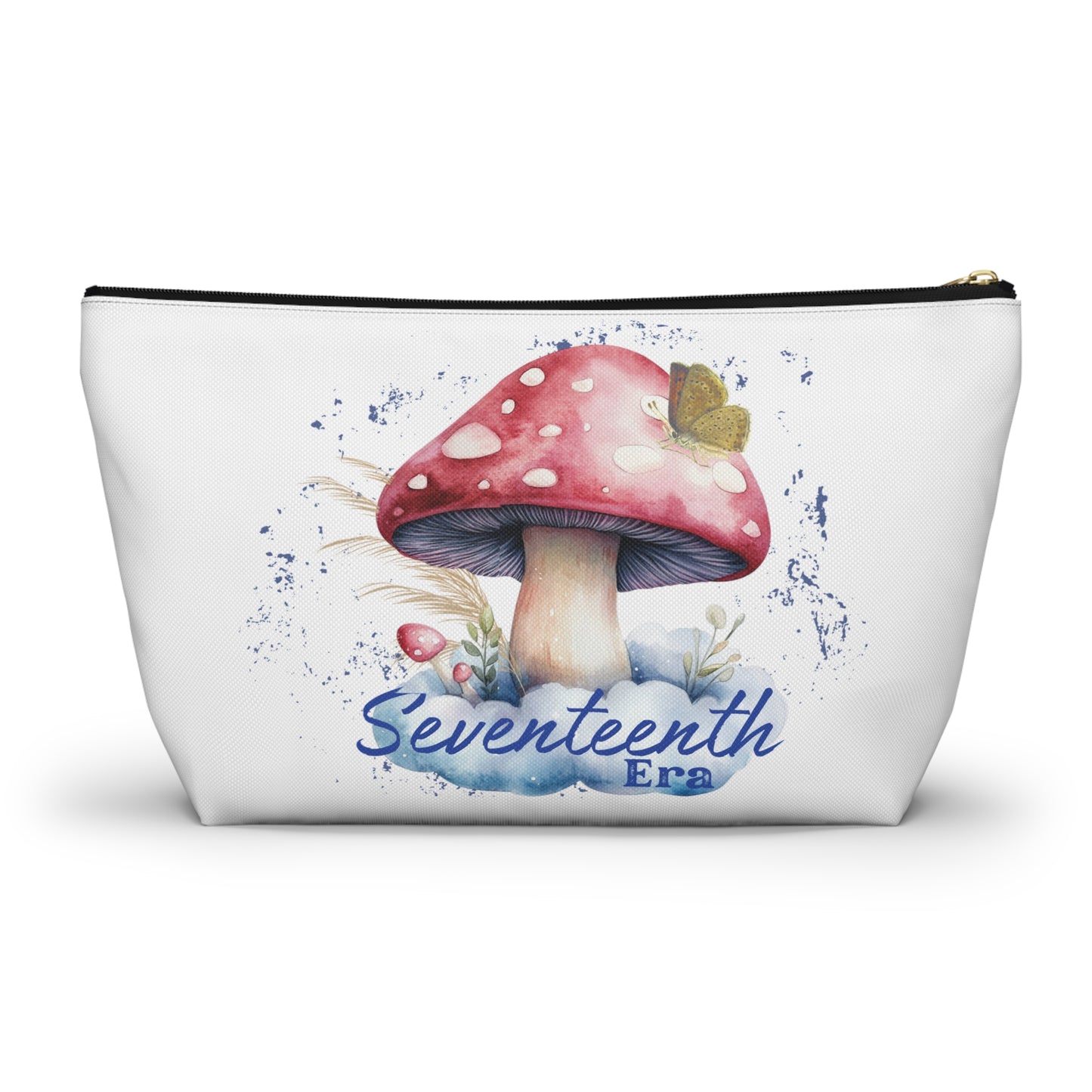 Whimsical Mushroom Accessory Pouch | Eco-Friendly Makeup Bag, Travel Organizer, Gift for Nature Lovers, Fun Storage Solution, [...]