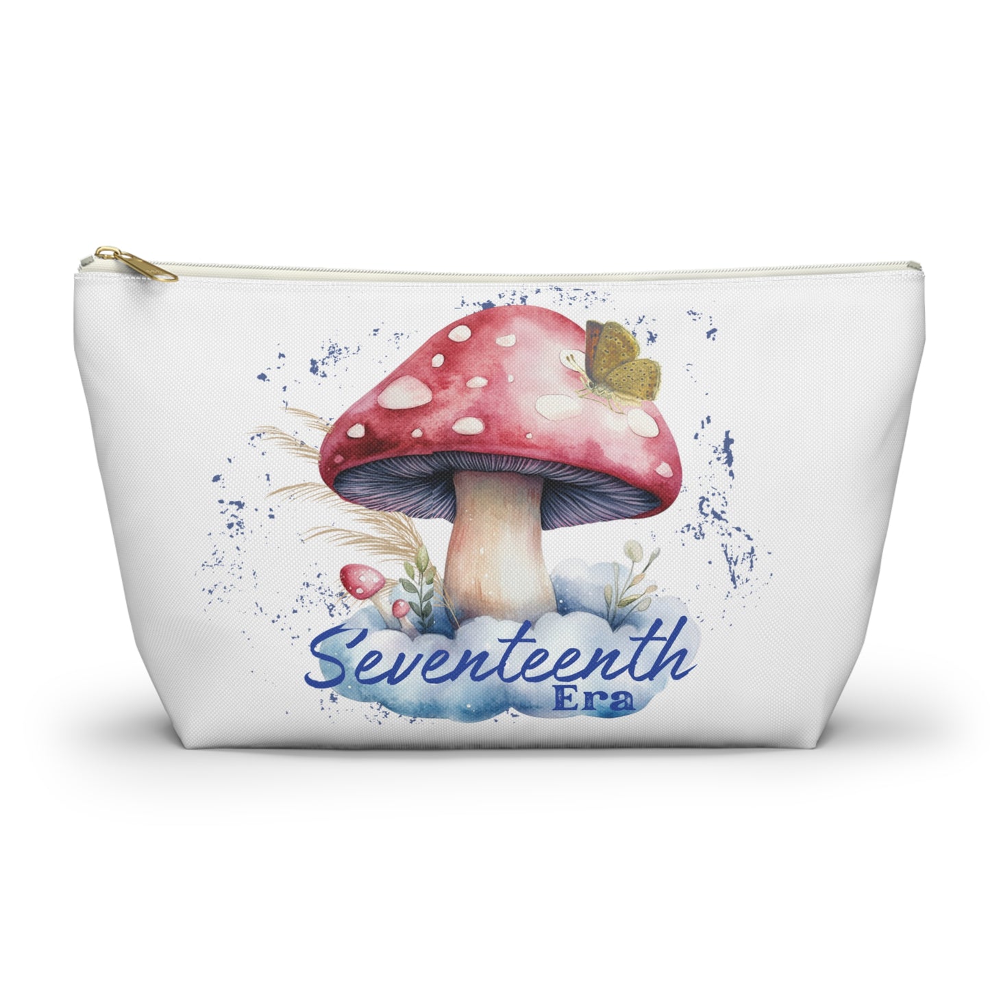 Whimsical Mushroom Accessory Pouch | Eco-Friendly Makeup Bag, Travel Organizer, Gift for Nature Lovers, Fun Storage Solution, [...]
