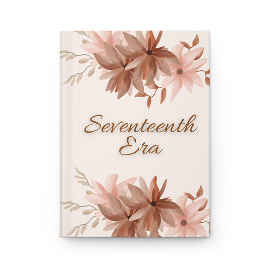 Personalize, Seventeenth Era Hardcover Journal - Floral Design for Creative Minds - Seventeenth Era
