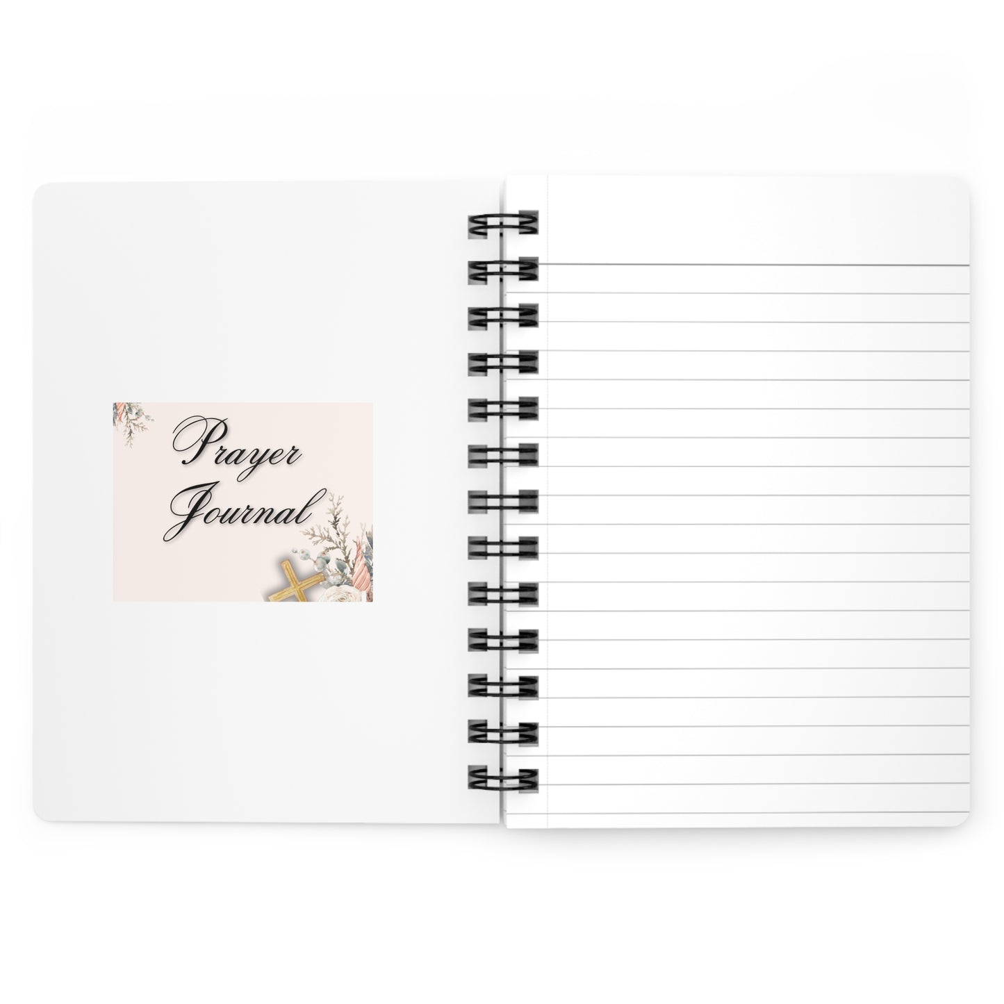 Personalize, Prayer Journal - Floral Prayer Journal - Inspirational Faith-Based Notebook for Daily Reflections