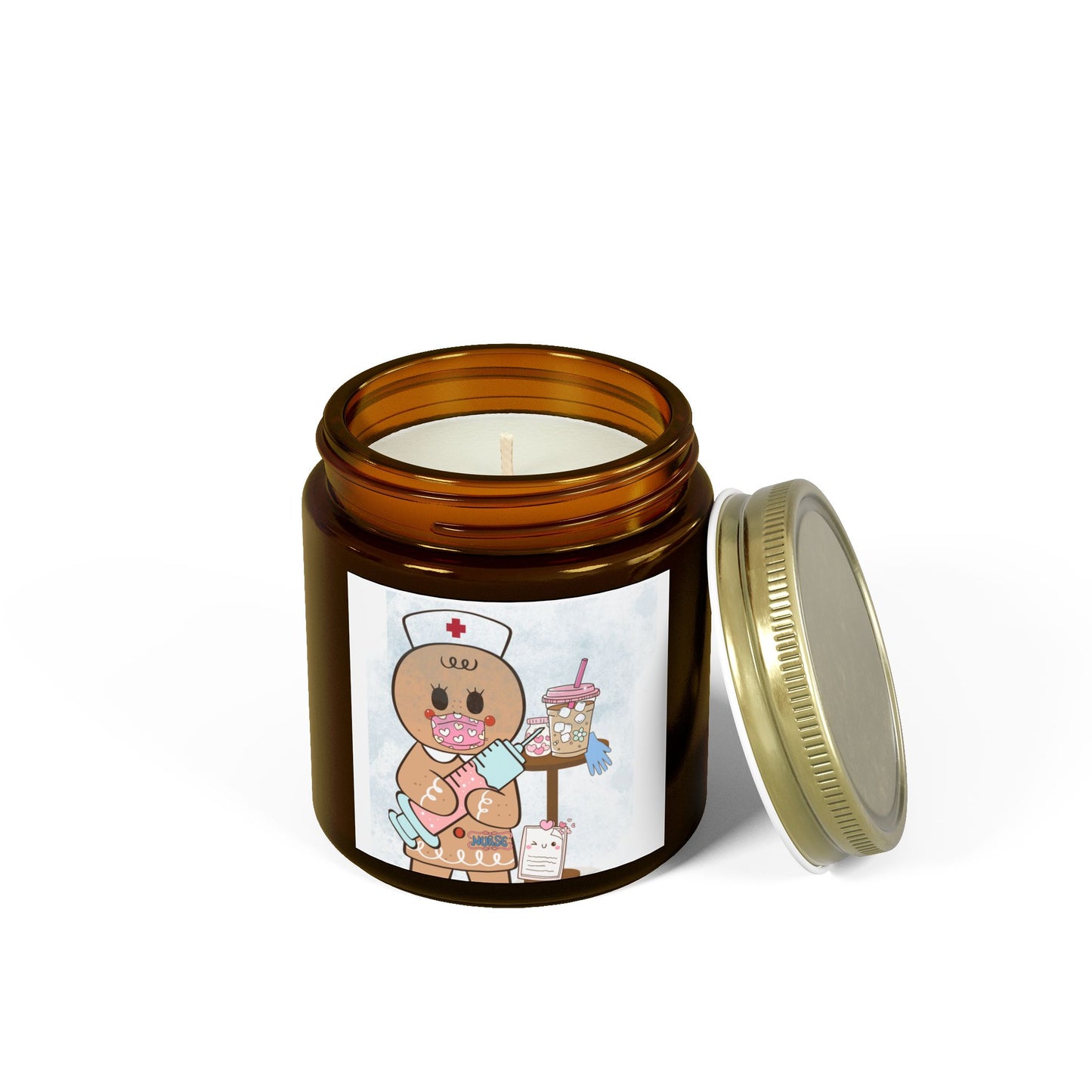 Nurse vibe gift, D.O.N. gift, LPN vibe, RN vibe merch, Scented Candles, Coconut Apricot Wax (4oz, 9oz)