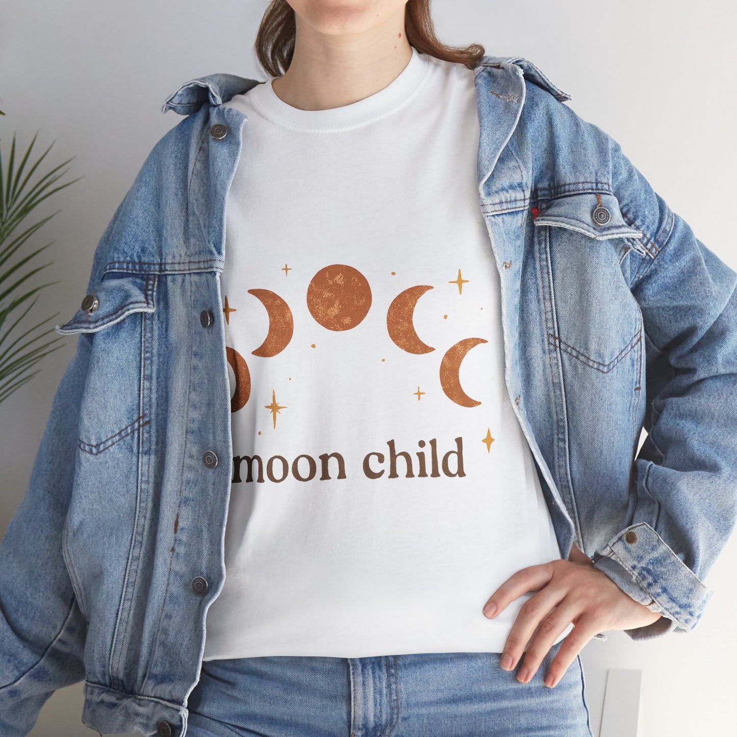 Moon Child T-Shirt — Celestial Phases Graphic Tee