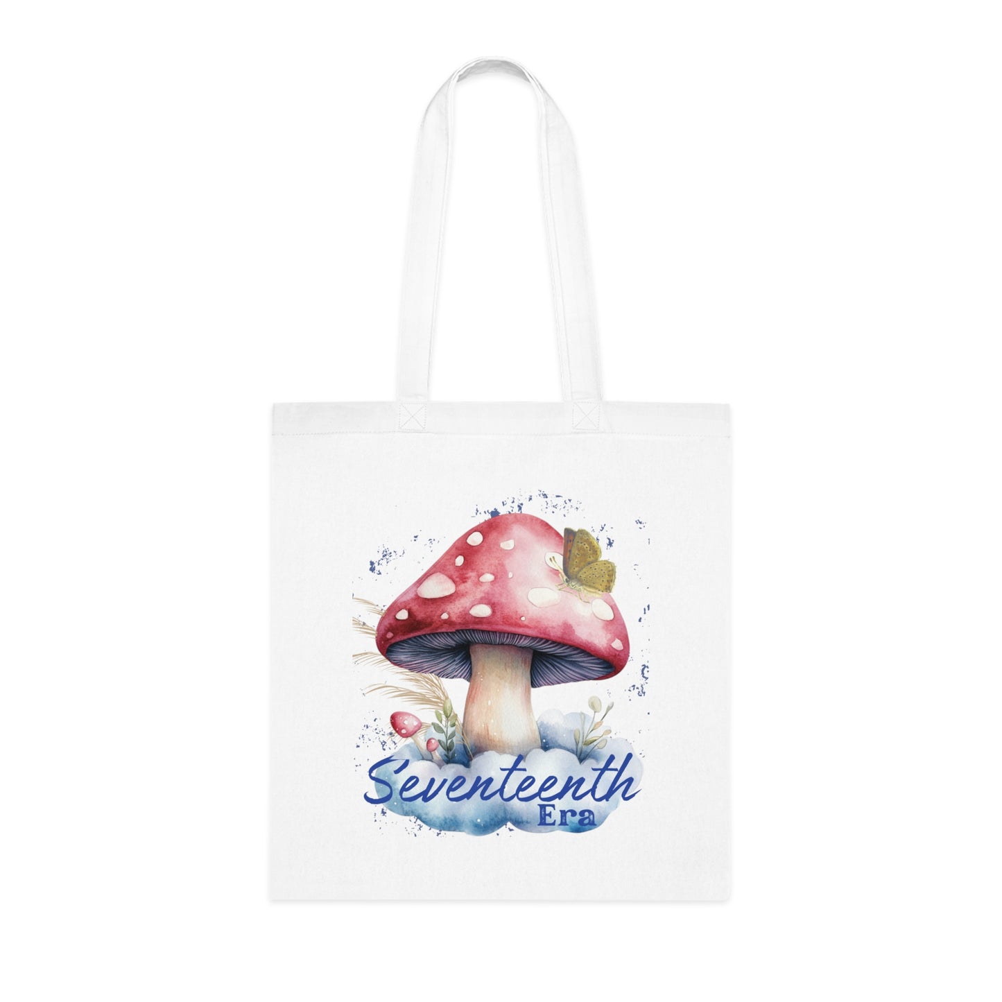 Whimsical Mushroom Tote Bag – Seventeenth Era Design, Seventeenth Era Tote, Seventeenth Birthday Gift