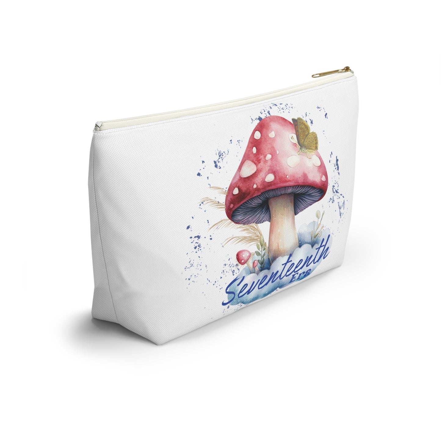 Whimsical Mushroom Accessory Pouch | Eco-Friendly Makeup Bag, Travel Organizer, Gift for Nature Lovers, Fun Storage Solution, [...]