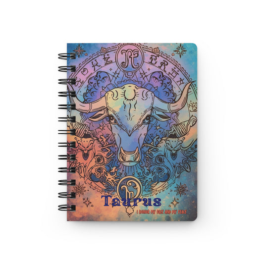 Taurus Spiral Bound Journal - A Unique Gift for Astrology Lovers