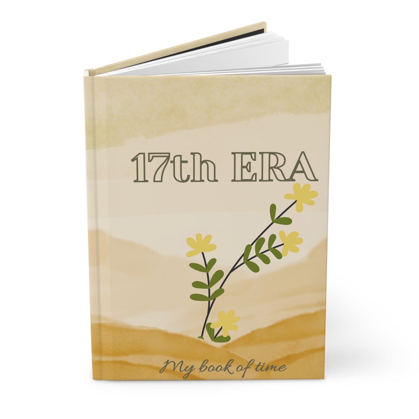 Personalize, 17th ERA Hardcover Journal – My Book of Time, Seventeenth Era Journal